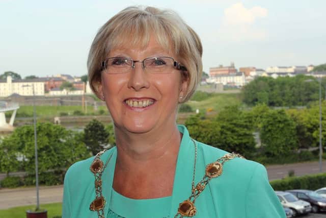 Mayor of Derry City and Strabane District Council, Alderman Hilary McClintock. (Photo Lorcan Doherty Photography)