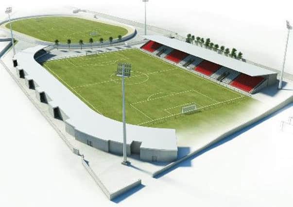 How the new-look Brandywell Stadium will look when the redevelopment project is complete.