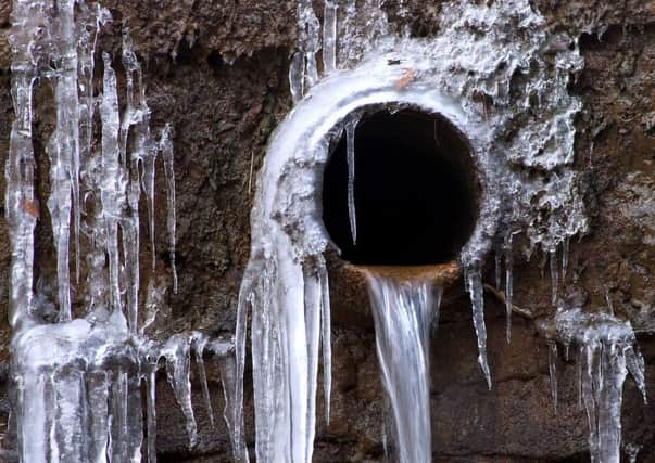 Local people have been advised to take precautions to prevent frozen pipes.