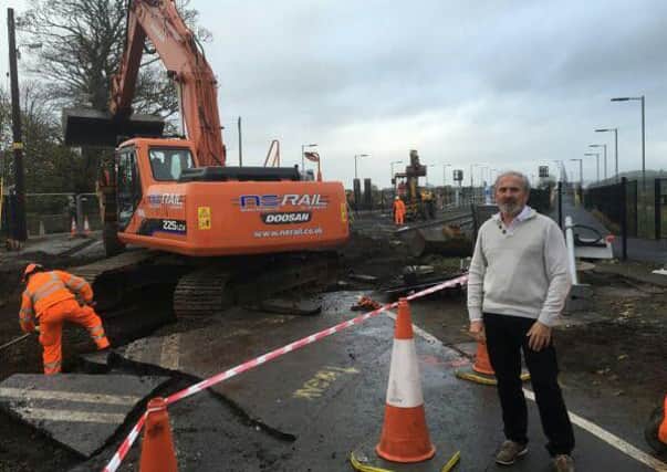 SDLP MLA Gerry Mullan says the Seacoast Road closure has caused problems for drivers and residens.