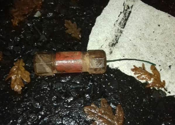 A photo of the suspect device.