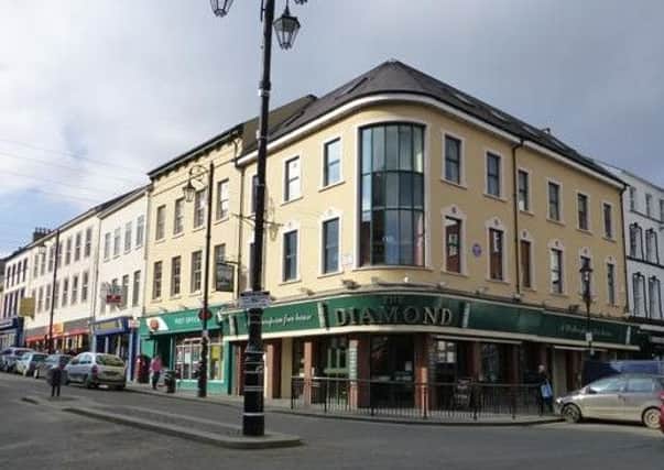 Wetherspoons pub is located in The Diamond.