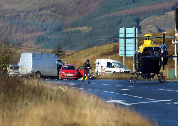 One person has died as a result of a three vehicle collision on the Glenshane Pass. (Photo Colm Lenaghan/Pacemaker Press)