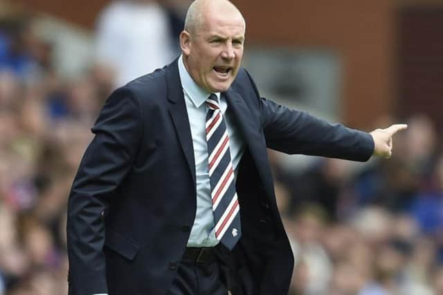 Rangers boss Mark Warburton