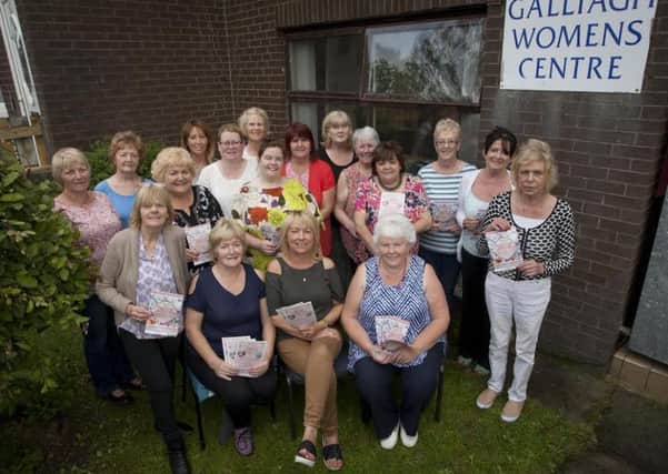 The Galliagh Women's Group, pictured here at an open day earlier this year, are among the local groups would have been allocated from the Big Lottery Fund's Awards for All programme.