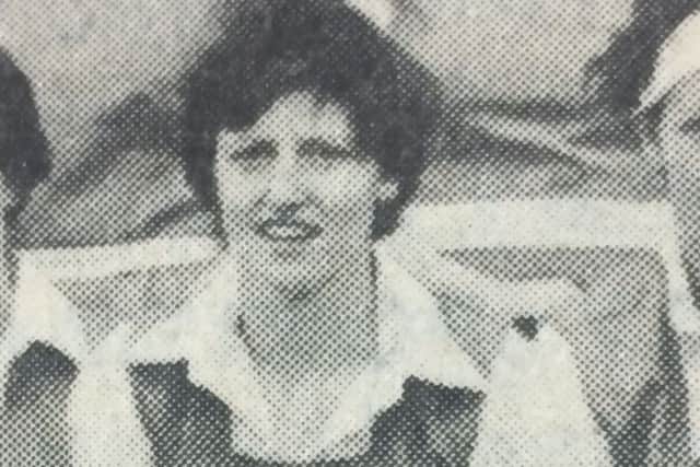 Brigid Carmichael (nee McLaughlin) in 1978 when Derry beat Cork to win the All-Ireland Junior title. Photo: Derry Journal