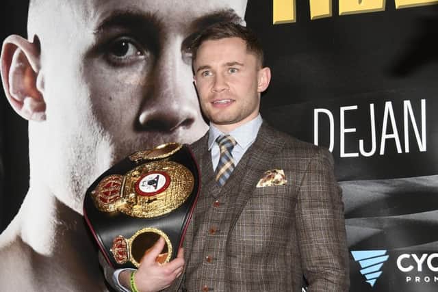 Carl Frampton.
Photo: Colm Lenaghan/ Pacemaker