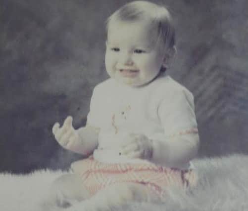 Jonathan Lyttle as a baby.