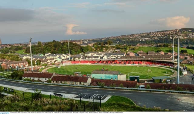 While work continues at Brandywell Stadium, Derry City FC confirms it will play its home matches at Maginn Park, Buncrana next season.