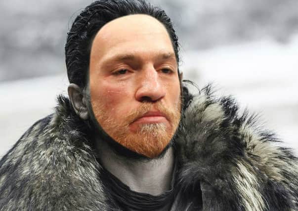 How Conor McGregor would look if he joined the Night's Watch.