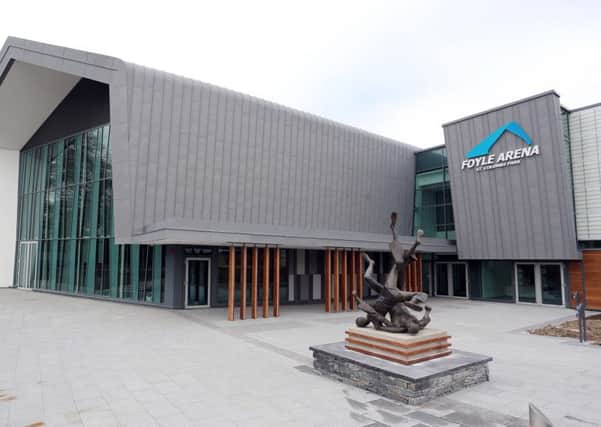 Foyle Arena in the Waterside.