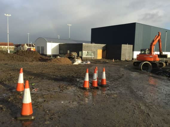 Work on the Dungiven sports project is on track, according to local Council.