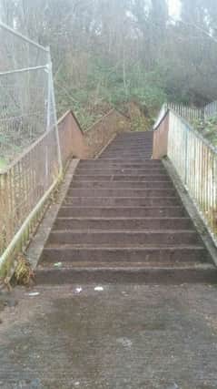 The Quarry Steps have been cleaned up.