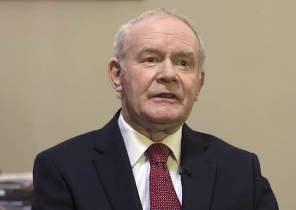 Martin McGuinness is stepping down as Deputy First Minister