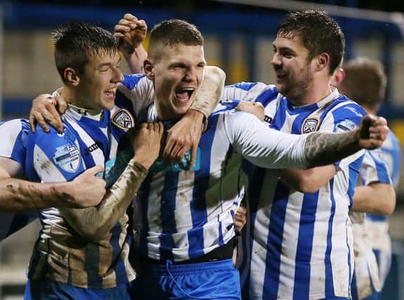 Jordan Allan has signed a new contract to keep him at Coleraine until the end of the season. Picture by Jonathan Porter/Press Eye.