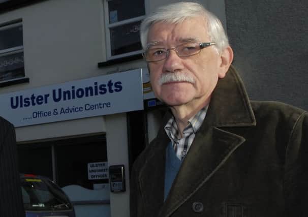 Former UUP officer Terry Wright.