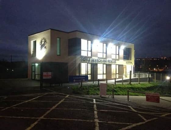 Foyle Search and Rescue's newly expanded premises at Prehen.