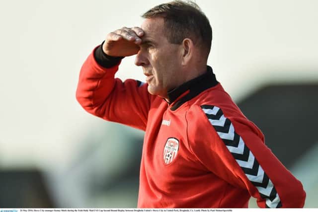 Derry City manager Kenny Shiels will run his eye over Latvian trialist, Vitaly Barino.
