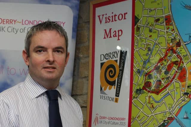 Visit Derry General Manager Odhran Dunne.  (2701JB60)