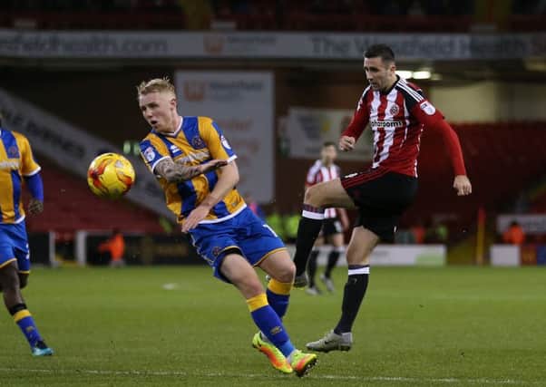 Defender Danny Lafferty has signed a two-and-a half year deal with League One leaders Sheffield United. Pic Simon Bellis/Sportimage
