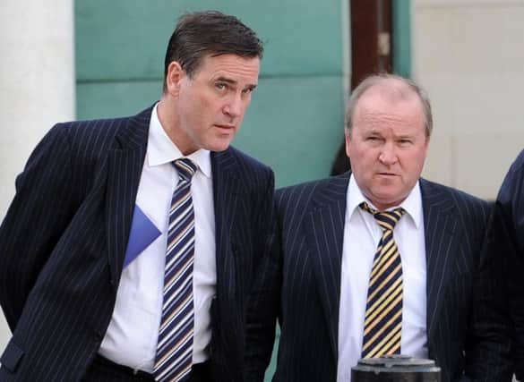 Michael Taggart (on left) and his brother, John, are offering a settlement where they would repay less than 1p for every pound they owe.