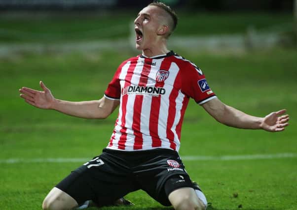 Derry City's Ronan Curtis.