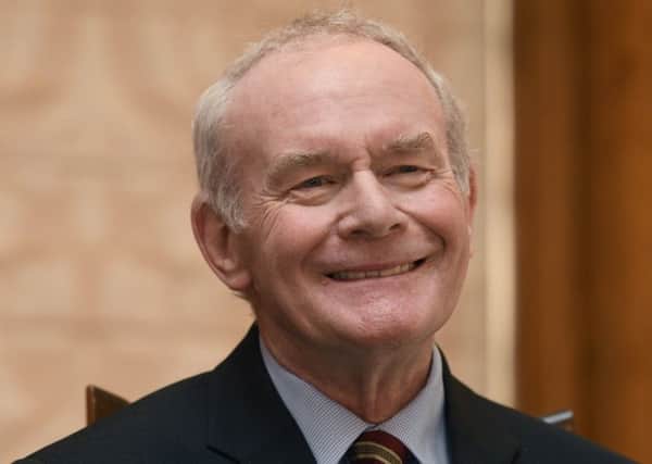 Martin McGuinness. Photo: Colm Lenaghan/Pacemaker