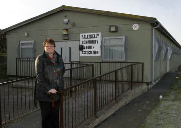 Tina McCloskey at the Ballykelly Community Association building in Kings Lane. INLV0813-465KDR (File photo)