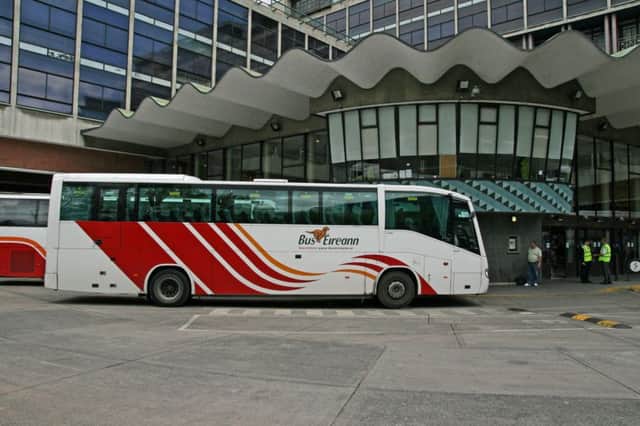 Busaras is the central bus station in Dublin.