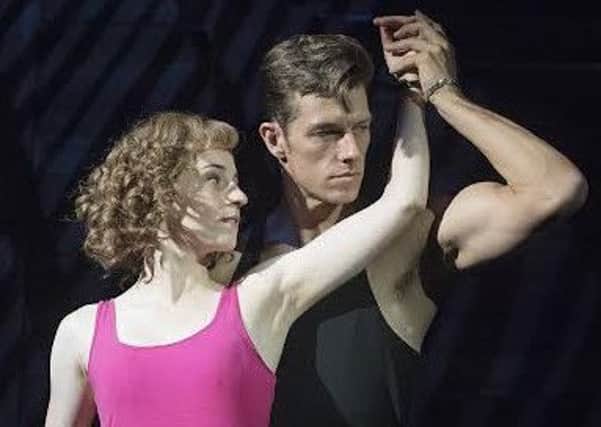 Dirty Dancing's Lewis Griffith (Johnny Castle) and Katie Hartland (Baby) who will perform in the Millennium Forum next month.