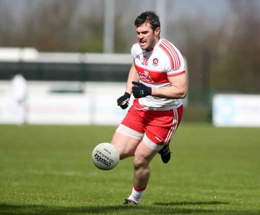 INJURY BLOW . . .
 Mark Lynch has been ruled out for up to six weeks. (Photo Lorcan Doherty / Presseye.com)
