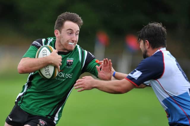 Neil Burns contributed 21 of City of Derry's tally against Old Crescent at Judges Road.