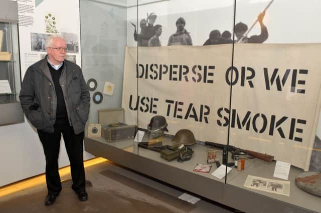 Education Officer John Kelly pictured in the newly refurbished Free Derry Museum. DER0717GS013