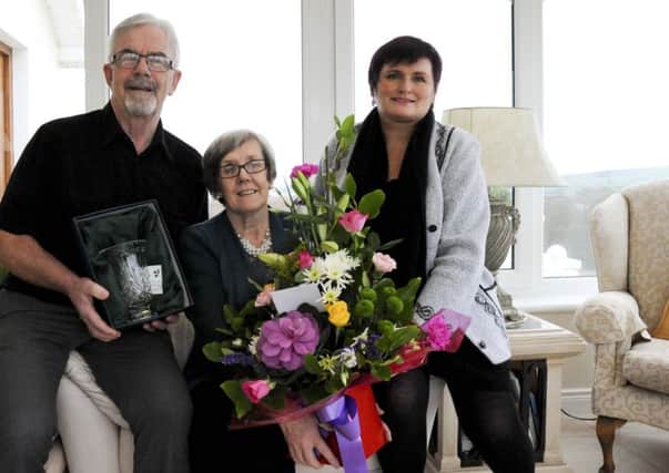 John and Eileen Devenney are thanked for 25 years of opening their home to others.