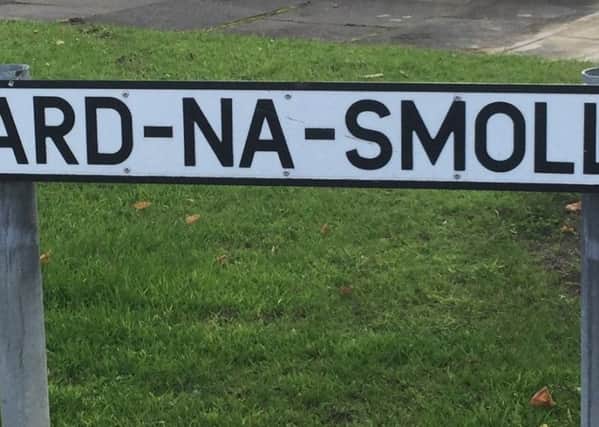 The attack happened in Ard-na-Smoll in Dungiven