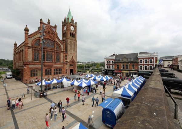 Walled City Market at Guildhall Square (Photo Lorcan Doherty Photography)
