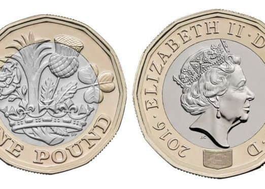 The new £1 coin.