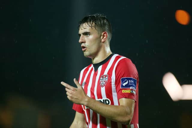 Derry City's Mark Timlin is excited as the club begin its home campaign against Limerick at Maginn Park tonight.