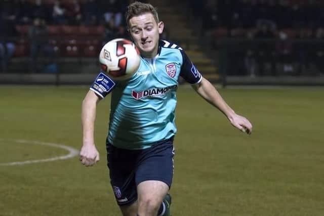 Derry City striker Mikhail Kennedy scored twice as the Candy Stripes' reserves team defeated Cockhill Celtic on Sunday.