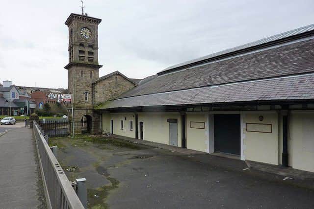 The old Waterside train station.