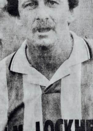 Colin Buddy Nutt during his Limavady footballing days.