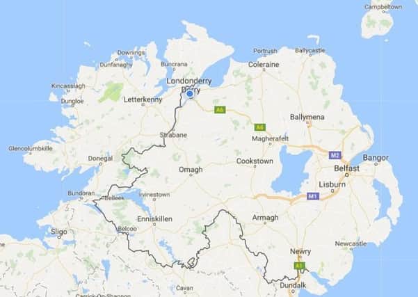 Should the people of the North be allowed a vote on leaving the UK? (Photo: Google Maps)