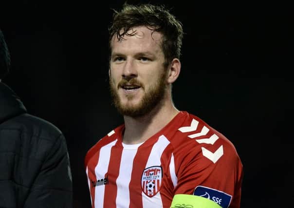 Derry City is in shock after the sudden death of captain, Ryan McBride.