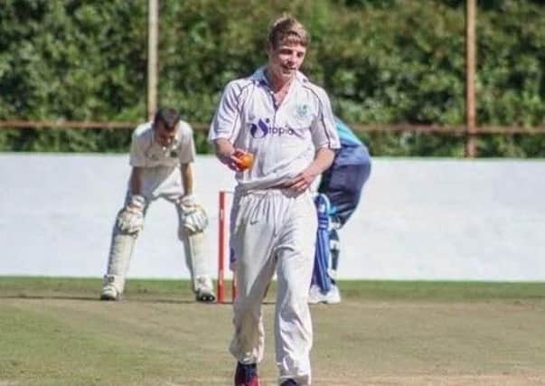 Jack Glenn was a talented young cricketer.