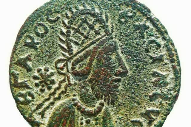 A picture of a coin showing King Abgarus XI a descendent of Jesus-Izas from the 3rd century. The coin shows more clearly the plaited crown of thorns worn by Edessan monarchs. See SWNS story SWJESUS; Is THIS the face of Jesus Christ? An ancient coin depicting a bearded man wearing a crown of thorns could be the first and only true portrait of Jesus Christ, British experts claim. The tiny bronze coin, which dates back to the 1st-century AD, sports what scholars conclude is the only lifelike image ever made of the biblical Jesus. Until now, the 24mm-wide coin was widely believed to merely bear the face of King Manu, a wealthy warrior monarch who controlled the Mesopotamian kingdom of Edessa, in what is now southeastern Turkey. But after nearly three decades of painstaking research, a leading biblical historian claims to have made what he describes as "one of the most important discoveries in modern history" - that King Manu and Jesus were one and the same person.
