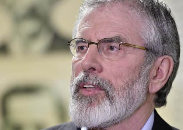 Sinn Fein President, Gerry Adams. (Photo: Presseye)