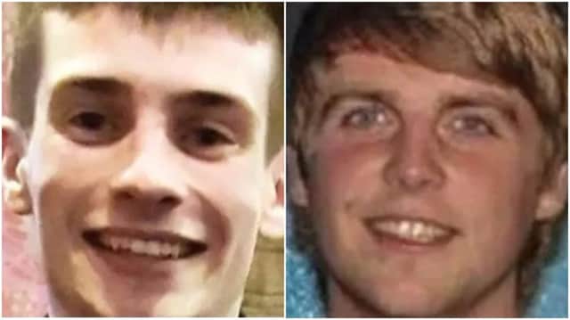 Searches are ongoing for Dean MIllar, while the remains of Jack Glenn have been recovered.