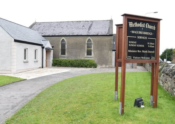 Thomas Magee's funeral was held at Maguiresbridge Methodist Church on Sunday