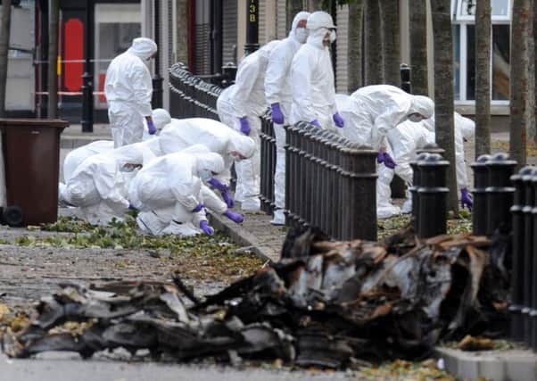 Ã“glaigh Na hÃ‰ireann was behind a car bomb attack on Derrys PSNI HQ in 2010.