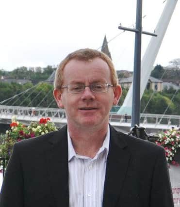 Sinn Fein Councillor Eric McGinley.